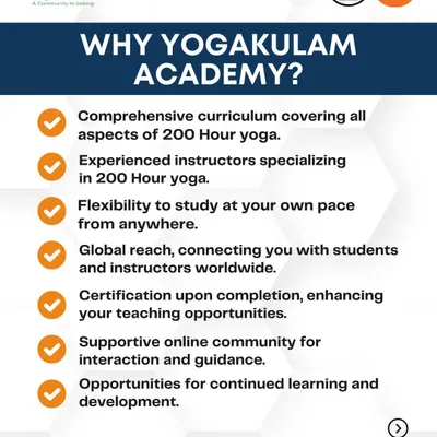 This graphic outlines the comprehensive nature of our teacher training programs. While it shows the 200-hour yoga curriculum, it reflects our overall philosophy of covering all aspects of a subject, from practical techniques to the underlying science and philosophy, which we also apply to our nutrition course.