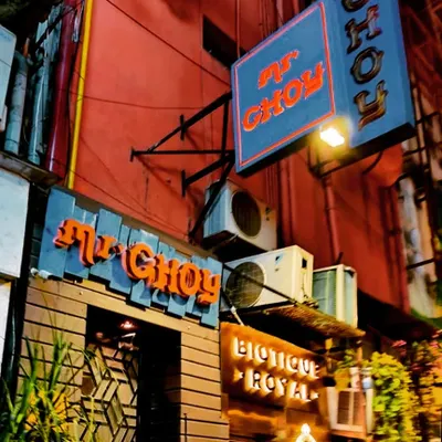A nostalgic look at our work in Khan Market, featuring the facade for Mr. Choy. This project was about creating a memorable street-level presence that captured the restaurant's unique character and drew passersby in.