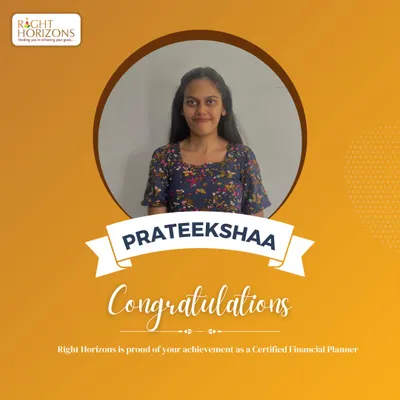 We are thrilled to celebrate Prateekshaa for successfully clearing the Certified Financial Planner (CFP) exam. This achievement reflects her dedication and our firm's commitment to continuous professional growth to better serve our clients.
