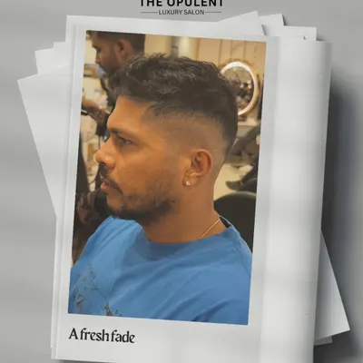 A fresh fade for cricketer Umesh Yadav. I crafted this sharp and clean look to be stylish and low-maintenance, perfect for a champion's lifestyle.