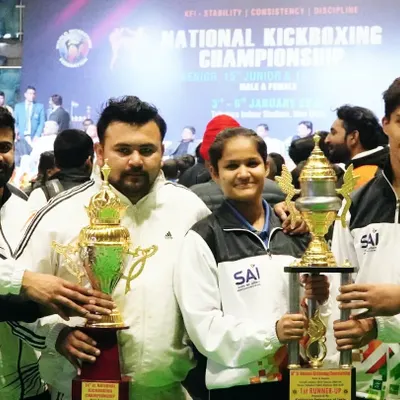 This is what a national takeover looks like. I am incredibly proud of my athletes and coaches for securing the Rank 1 position at the National Kickboxing Championship.