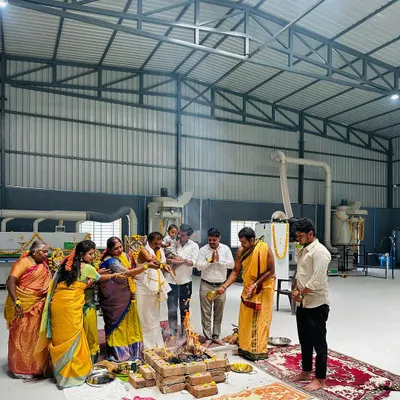 The inauguration of our own manufacturing unit, Vivista India. We started this new chapter with a traditional puja ceremony, seeking blessings for our team and our future projects.