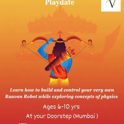 Celebrate Navratri with a modern twist. My Raavan Robotics playdate lets kids build their own motorized Raavan, combining the festive spirit with a fun lesson in physics and engineering.