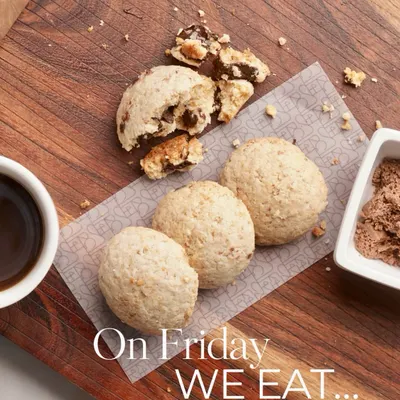 On Fridays, we treat ourselves to something special. Here are my gluten-free Lava Cookies, with a crisp exterior and a warm, molten chocolate centre waiting to be discovered.