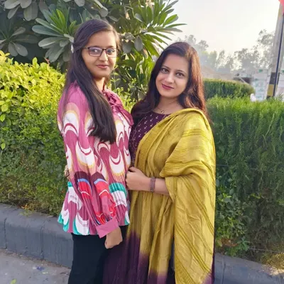 This is us, the mother-daughter duo who lovingly handcraft every item. When you choose our work, you are supporting a small family business and a tradition passed down through generations.