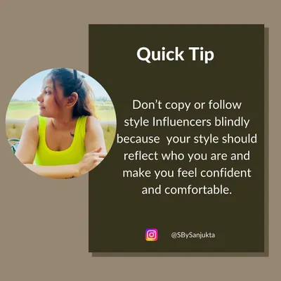 This is the most important tip I can give. Your style should be a reflection of who you are. I help you discover what makes you feel confident and comfortable, rather than just following what influencers are wearing.