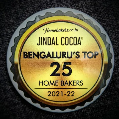 I am so happy and blessed to be recognized as one of Bengaluru's Top 25 Home Bakers for 2021-22 by Homebakers.co.in. This recognition means the world to me.