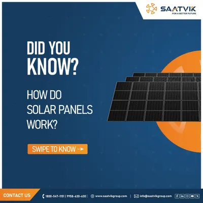 Ever wondered how solar panels work? This series explains the process. It all starts with sunlight hitting the panels, which is the first step in generating clean electricity for your home or business.