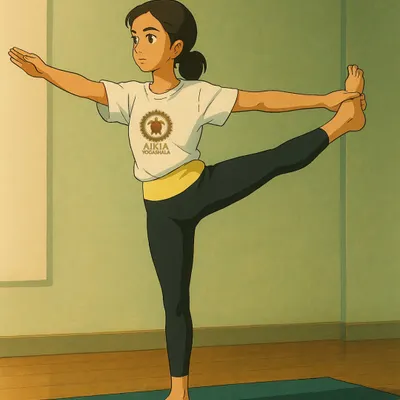 If Aikia were a Ghibli film. We imagine our shala as a magical space where breath flows like the wind and asanas bloom with inner peace.