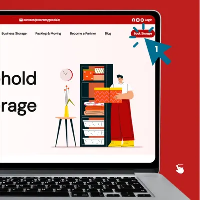 Your journey to a clutter-free life starts here. The first step is to just click the 'Book Storage' button on my website. It's that simple.