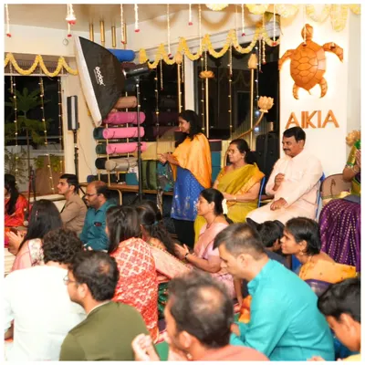 A glimpse into our vibrant Janmashtami celebration. The shala was filled with devotion, joy, and the spirit of community as we honored Lord Krishna.