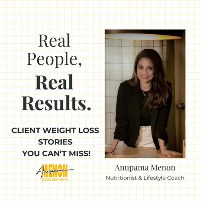 I'm proud to share the real-life weight loss stories of my clients. These are people who committed to understanding their bodies and building sustainable habits.
