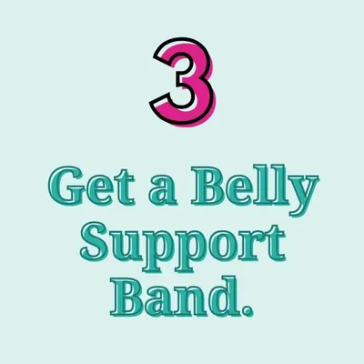 Along with traditional cloth binding, we sometimes advise using a modern belly support band. This can provide consistent, gentle compression to support your abdominal muscles and lower back as you heal after delivery.