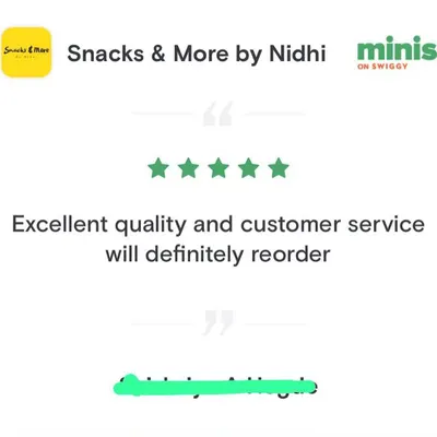 "Excellent quality and customer service will definitely reorder." This is the kind of feedback that truly motivates me. I am so glad you enjoyed the products and my service.