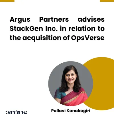 We guided StackGen Inc., a leader in autonomous infrastructure, on its strategic acquisition of OpsVerse. This transaction highlights our proficiency in advising on technology M&A deals that involve cutting-edge AI capabilities and complex intellectual property integrations.