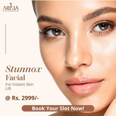 The Stunnox Facial is one of our specialized treatments designed for an instant skin lift. It's a great option for those looking for a quick, non-invasive treatment to firm and tighten the skin before an event.