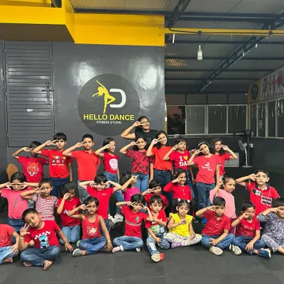 A fun and playful group photo with our kids' batch. We love capturing these silly moments that show the happy, relaxed atmosphere of our classes.