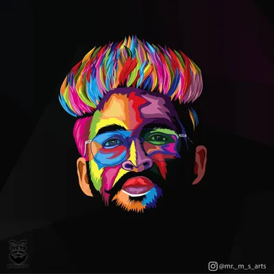 I transform portraits into vibrant, multi-color vector art. This pop-art style uses bold shapes and a dynamic palette to create a modern and eye-catching piece, perfect for a unique profile picture or a personal gift.
