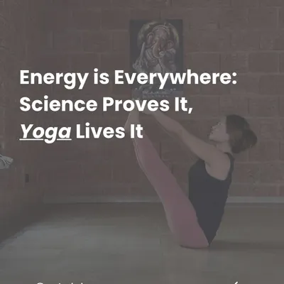 Prana is energy, and energy is everywhere. Science proves it, and yoga allows us to live it. Our workshops on Pranayama help you dive deeper into this fundamental concept.