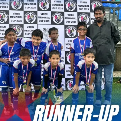 Proud of our U11 boys for their fighting spirit and earning the Runners-Up trophy at the Viren Memorial Cup.