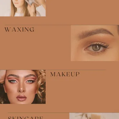 A quick look at the core services I offer. While my specialty is makeup, I also provide essential services like waxing and skincare to offer a complete beauty solution.