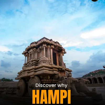 Discover why Hampi should be on every traveler's list. This UNESCO World Heritage site is a stunning landscape of boulders, ruins, and history.