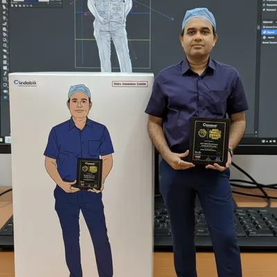 We are honored to receive the India Business Award 2025. This recognition is a direct result of our expertise in advanced hair restoration treatments and the trust placed in us by thousands of clients. Just like the detailed model shown, our work is defined by precision, quality, and lasting results.