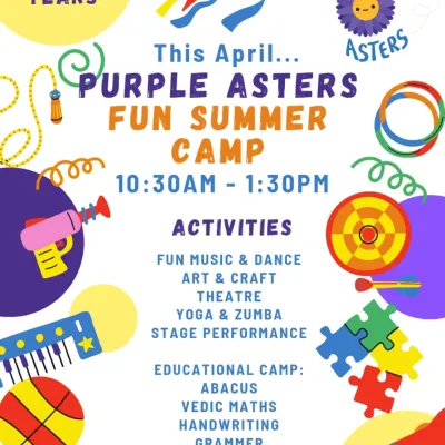 Announcing our much-awaited Fun Summer Camp. It is a fantastic opportunity for children to learn new skills like Vedic Maths and Zumba, make new friends, and have an unforgettable holiday in a safe and nurturing space.