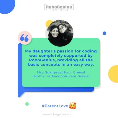 We are grateful for the wonderful feedback from parents like Mrs. Sukhpreet Kaur Grewal. Her experience reflects our core mission: to provide a supportive and effective learning environment that nurtures a child's natural curiosity for technology.