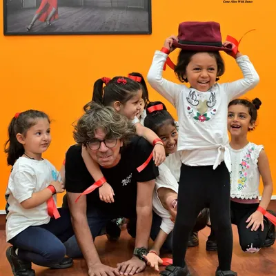 The pure, unfiltered joy of our kids' dance class. We love creating a space where children can be themselves and have fun.