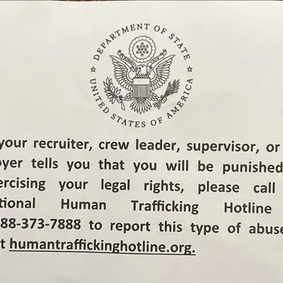 This pamphlet from the U.S. Department of State provides critical information. It states that you cannot be punished for exercising your legal rights and gives you a hotline to report abuse.