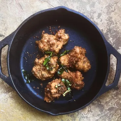Just dropped on our menu: a seriously peppery, batter-fried Pepper Chicken Fry. Inspired by the local chaayakada (tea shop) snacks in Trivandrum, this dish has an unbelievable Mallu kick from my special secret masala mix.