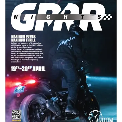 Maximum power, maximum thrill. Our GRRR Nights, in partnership with Royal Enfield, offer free drag and drift sessions under the stars. This is pure, hands-on adrenaline.