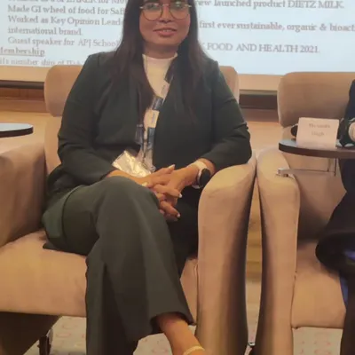 Here I am as a panelist at a conference at FMRI, Gurugram. I believe it's important to stay engaged with the academic and professional community to bring the latest, most accurate knowledge to my clients.