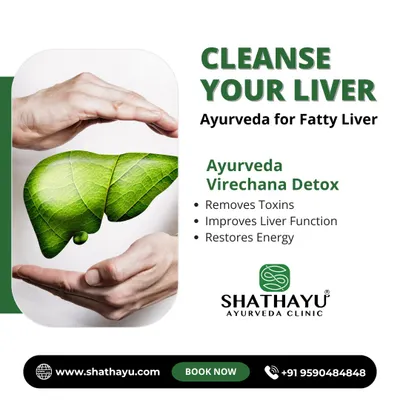 I offer Ayurveda Virechana Detox to cleanse your liver, which is especially beneficial for fatty liver disease. This therapy removes toxins, improves liver function, and restores your energy levels.