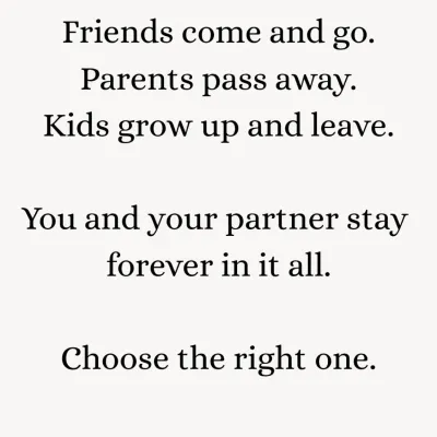 Friends, parents, and kids are parts of life's journey, but your partner stays forever. We help you choose the right one for that lifelong journey.