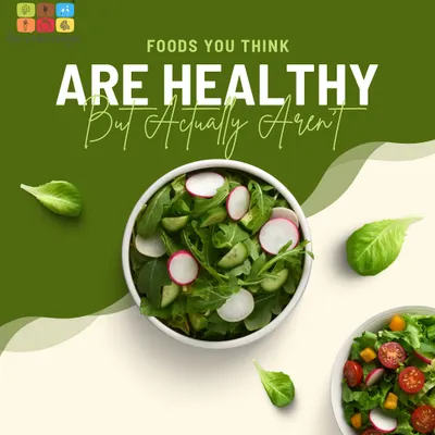 Are you sure you're eating healthy? This series uncovers the truth about foods that are often marketed as healthy but are not, like multigrain bread, fruit juices, flavored yogurt, and energy drinks, which can be full of refined flour and sugar.