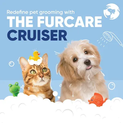 The Furcare Cruiser redefines pet grooming by bringing my services to you. This mobile unit is equipped to provide a full spa day for both dogs and cats.