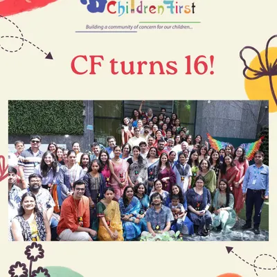 Children First turns 16! This group photo captures our incredible team, which has been building a community of concern for our children and youth for over a decade. We are full of appreciation for all the support on our journey.