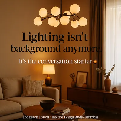 Lighting is no longer just in the background; it's a conversation starter. This image from our 2025 trends guide highlights the importance of statement lighting in creating a warm and impressive home.