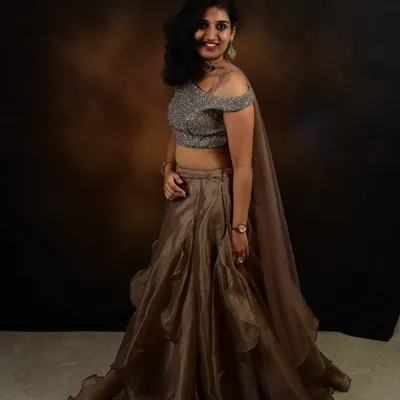 A throwback picture from my housewarming, 'ANUGRAHA'. It was such a special day, and I love dressing up for occasions that matter.