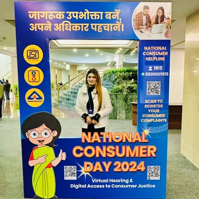 Attending National Consumer Day 2024 at Vigyan Bhavan. I am passionate about consumer protection law and helping individuals stand up against unfair trade practices. Knowing your rights as a consumer is the first step toward justice.