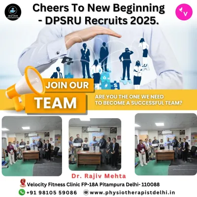 Our search for talent is ongoing, as seen here at our recruitment drive at DPSRU. We are building a strong, successful team and are always open to connecting with physiotherapists who are eager to grow with us.