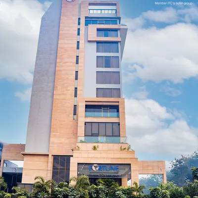 My spa and fitness facilities are housed within Fortune Park East Delhi. The hotel's modern architecture and welcoming ambiance set the stage for your entire wellness experience.