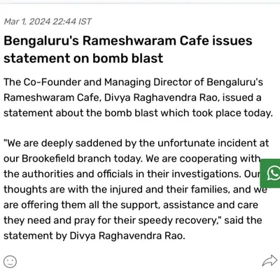 Leadership is also about navigating crises with transparency and compassion. This is the official statement I issued after an unfortunate incident at one of our branches, focusing on supporting those affected and cooperating with authorities.