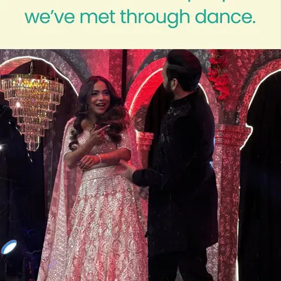 It's the small, happy moments on stage that make a performance special. We choreograph couple dances that feel natural and full of joy, capturing the unique connection between the bride and groom.