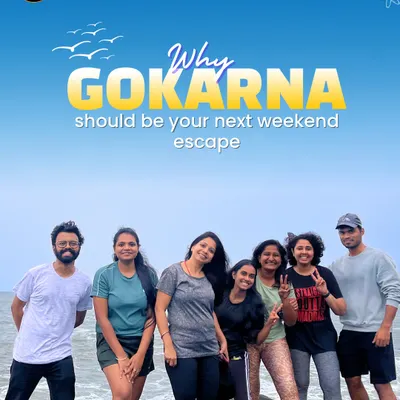 Here's why Gokarna should be your next weekend escape. This carousel highlights the beach trek, temple visits, and beautiful sunsets that make this trip special.