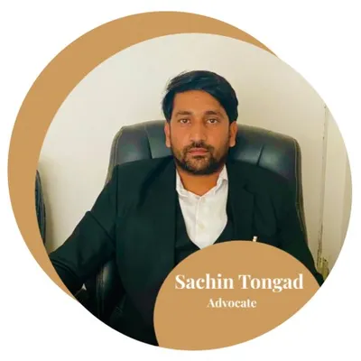 This is a professional portrait of me, Sachin Tongad. As an advocate in Noida, I am here to provide expert legal services and guide you through your legal challenges.