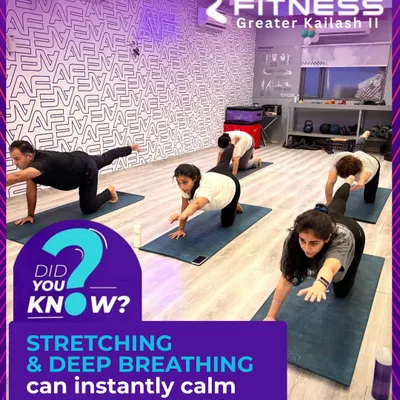 Did you know that stretching and deep breathing can act as a quick reset for your mind? Our group classes incorporate these elements to help calm your nervous system.