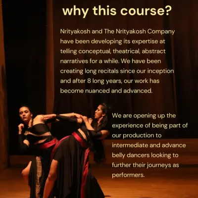 An introduction to our "Embodied Storytelling" performance module for intermediate and advanced dancers, where we open up our process of creating theatrical narratives.